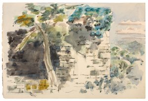 Ruiny w Forest of Dean autorstwa Paul Nash