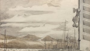 Flota w Tulonie nr 1 autorstwa Paul Nash