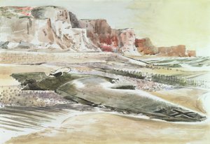 Najeźdźca na brzegu autorstwa Paul Nash