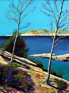 Peguera (akryl na pokładzie) autorstwa Paul Powis