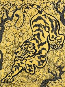 Tygrys w dżungli autorstwa Paul Ranson