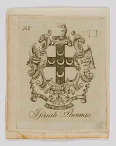 Isaiah Thomas Bookplate