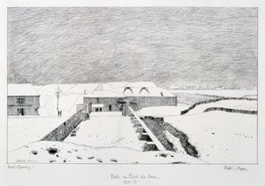 Porte du Point du Jour, Oblężenie Paryża, 1870-1871.