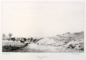 Poczta Charonne, Oblężenie Paryża, 1870-1871