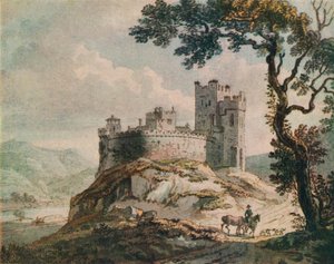 Stary Zamek, ok. 1764 r. autorstwa Paul Sandby