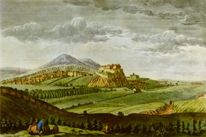 „Edynburg z Zachodu, w czasach Davida Hume