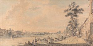 Eton College z południa autorstwa Paul Sandby