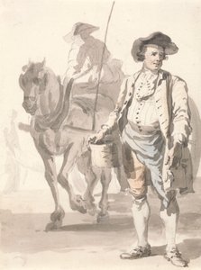 London Cries: majsterkowicz i jego żona autorstwa Paul Sandby
