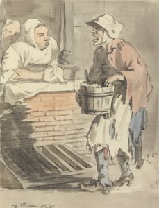 London Cries: „Wszelkie rzeczy kuchenne” autorstwa Paul Sandby