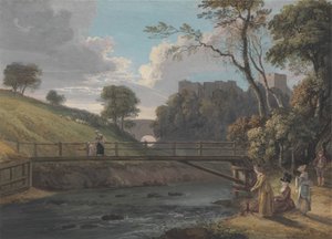 Castelo de Roslin, Midlothianpolish autorstwa Paul Sandby