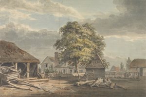 The Woodyard, Great Windsor Park autorstwa Paul Sandby