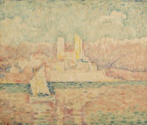Poranek Antibes, 1919 autorstwa Paul Signac