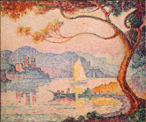 Antibes, Little Port by Bacon, 1917 autorstwa Paul Signac