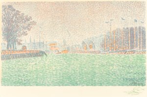 Na Flushing (Flessingue) autorstwa Paul Signac