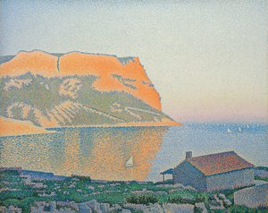 Przylądek Canaille, Cassis, 1889 autorstwa Paul Signac