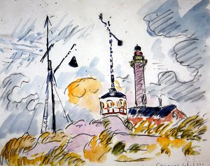 Cayeux autorstwa Paul Signac