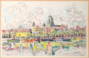 Ciboure, Saint-Jean-de-Luz, 1920 autorstwa Paul Signac