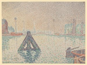 W Holandii - Znak nawigacyjny autorstwa Paul Signac