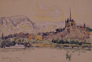 Genewa autorstwa Paul Signac