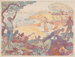 Harmonijne czasy autorstwa Paul Signac
