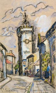 Dzwonnica w Viviers autorstwa Paul Signac