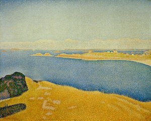 Morze Saint-Briac. Gwardia Guerina. Saint-Lunaire (Opus 2 autorstwa Paul Signac
