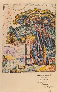 Krajobraz autorstwa Paul Signac