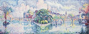 Ogród Vert-Galant, ok. 1930 r. 1928 autorstwa Paul Signac