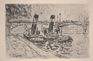 Most Sztuki autorstwa Paul Signac