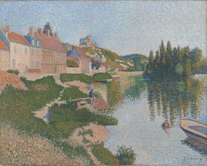 Les Andelys autorstwa Paul Signac
