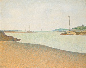 Latarnie, Saint-Briac, 1890 autorstwa Paul Signac