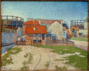 Gazometry, Clichy autorstwa Paul Signac