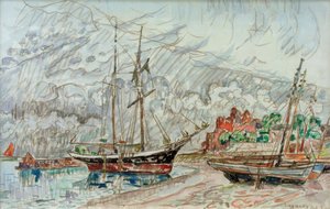 P. Signac / Marine w Loquivy autorstwa Paul Signac