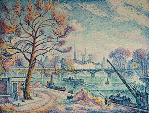 Pont des Arts autorstwa Paul Signac