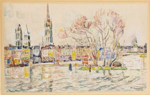 Rouen, 1924 autorstwa Paul Signac