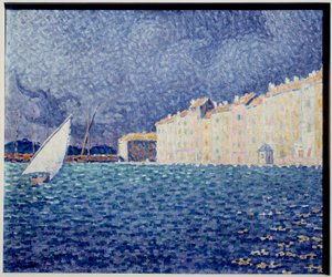 Obraz Saint Tropez autorstwa Paula Signaca (1863-1935) 1895 Muzeum Annonciad w Saint Tropez autorstwa Paul Signac
