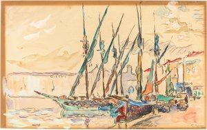 St. Tropez autorstwa Paul Signac