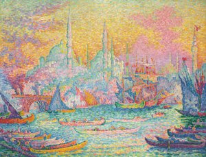 Złoty Róg, Konstantynopol, 1907. autorstwa Paul Signac