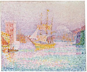 Port w Marsylii, 1907. autorstwa Paul Signac