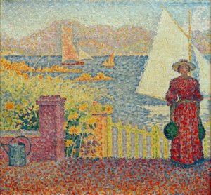 Tor w Saint-Tropez autorstwa Paul Signac