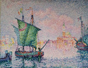 Wenecja - Różowa chmura autorstwa Paul Signac
