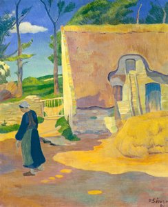 Dom wiejski w Le Pouldu, 1890. autorstwa Paul Sérusier