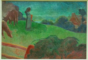 Mała opiekunka do krów autorstwa Paul Sérusier