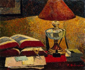 Pod lampą, 1906. autorstwa Paul Sérusier