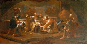Umycie nóg – Paul Troger (1698-1762)