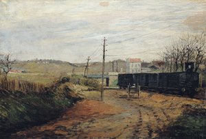 Stacja w Argenteuil autorstwa Paul Vogler