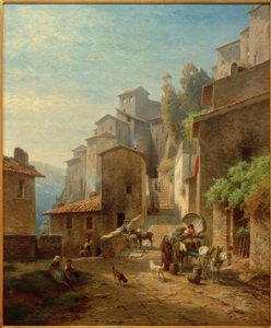 Olevano Romano autorstwa Paul Weber