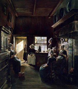 Rozmowa, 1888. autorstwa Paul Weimar