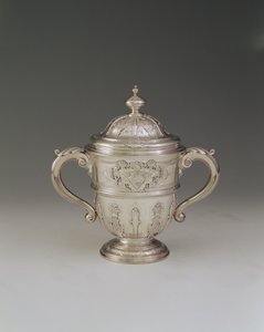 Kubek i pokrywka z dwoma uchwytami, 1730-31