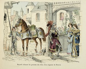Ilustracja zaczerpnięta z książki „Histoire du chevalier Bayard” autorstwa Theodore